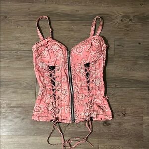 Royal Bones by Tripp Corset Bandana Corset